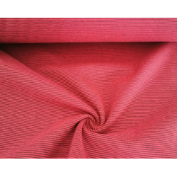 Ringelbündchen feine Ringel rot dunkelrot